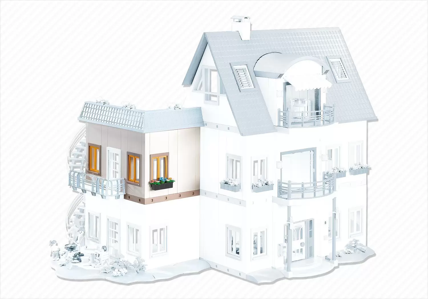 Accessoires & décorations Playmobil - Pièce d\'étage supplémentaire pour villa moderne C