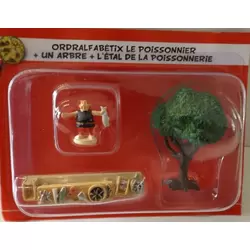 Ordralfabétix, un arbre et l'étal du poissonnier