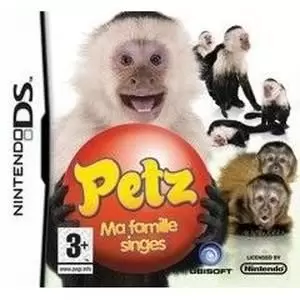 Nintendo DS Games - Petz, Ma Famille Singes