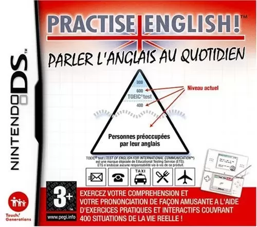 Jeux Nintendo DS - Practise English, Parler L\'anglais Au Quotidien