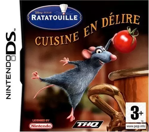 Nintendo DS Games - Ratatouille, Cuisine En Délire