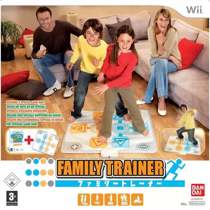Nintendo Wii Games - Family Trainer