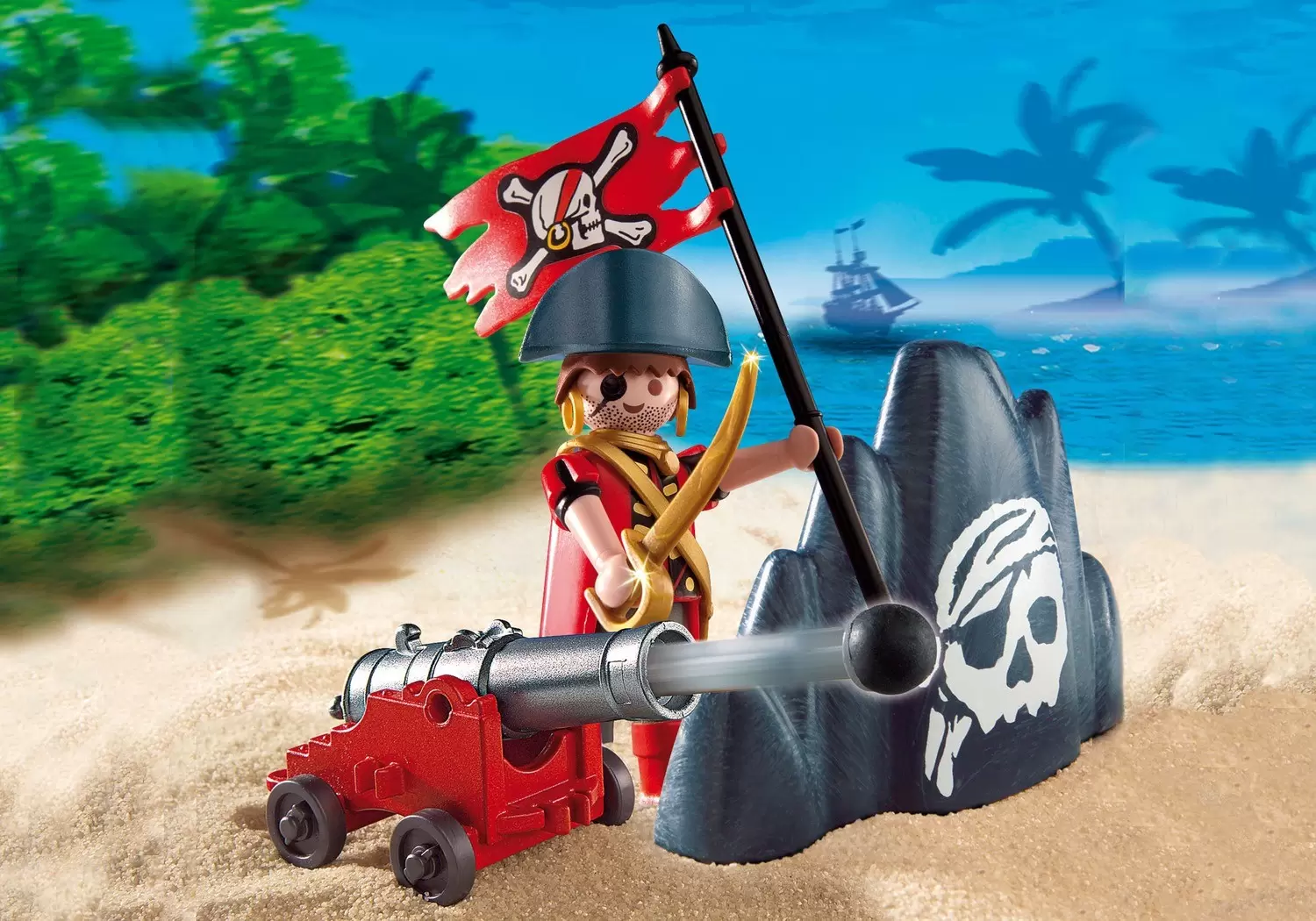 Playmobil Pirates - Pirate au canon