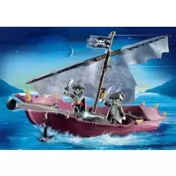 Mast Ring Pirate Ship's 2611 Playmobil New Spares 2 Hooks with Pulley 3 Clips 