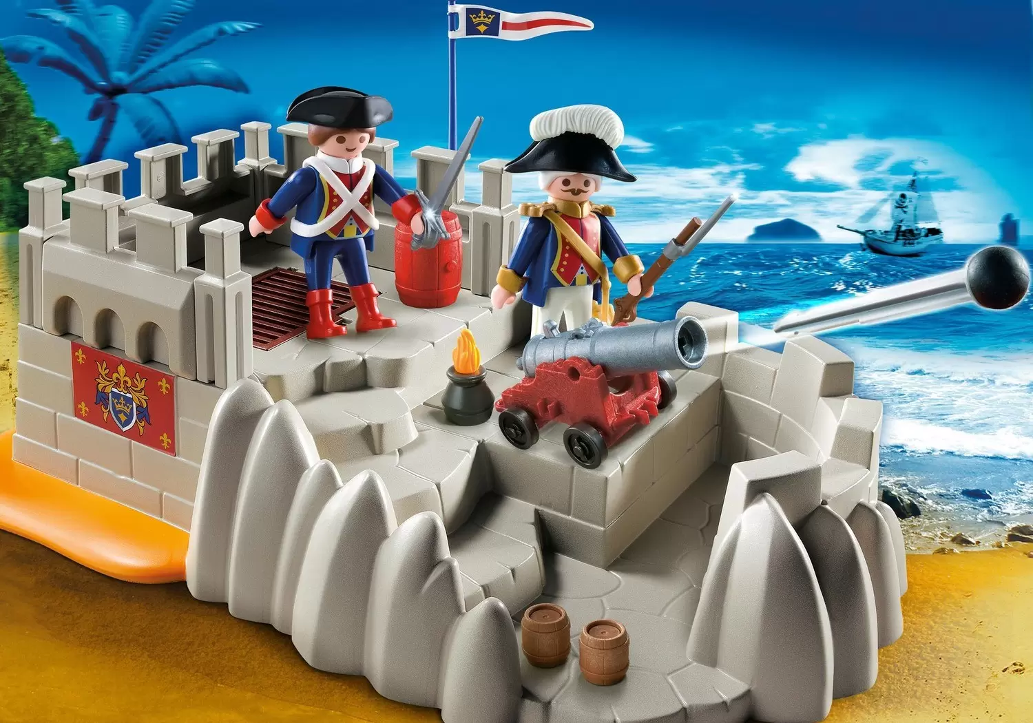 Playmobil Pirates - Bastion de soldats