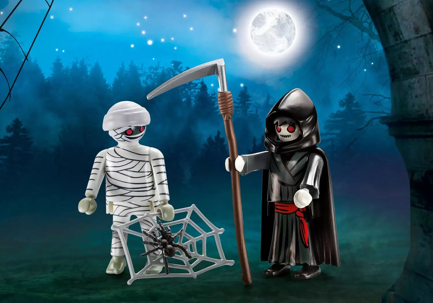 Playmobil Halloween - Mummy & Grim Reaper