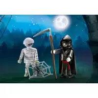 Mummy & Grim Reaper