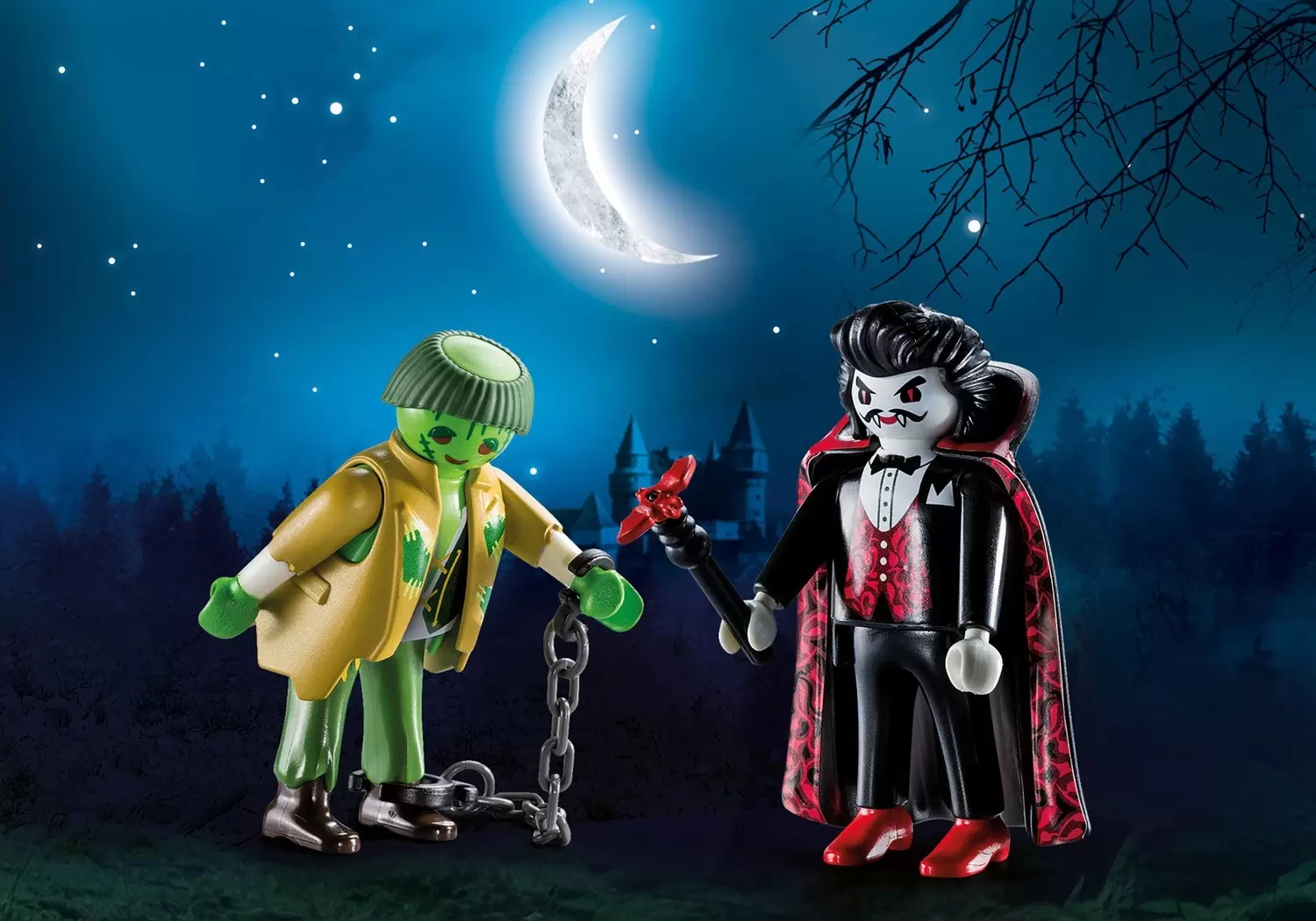 Playmobil d\'Halloween - Vampire & Monster