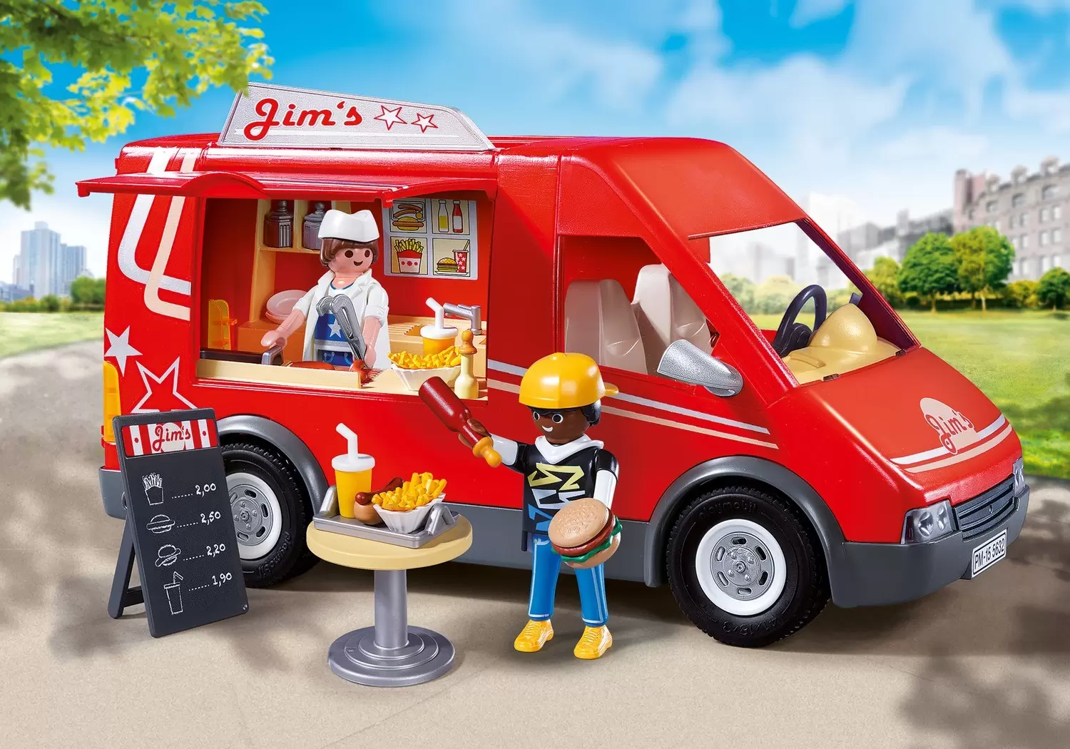 Playmobil in the City - Jim\'s City Food Truck
