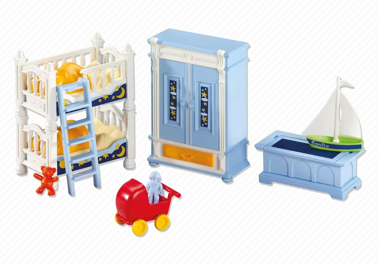 Playmobil Maisons et Intérieurs - Meubles de chambre d\'enfant