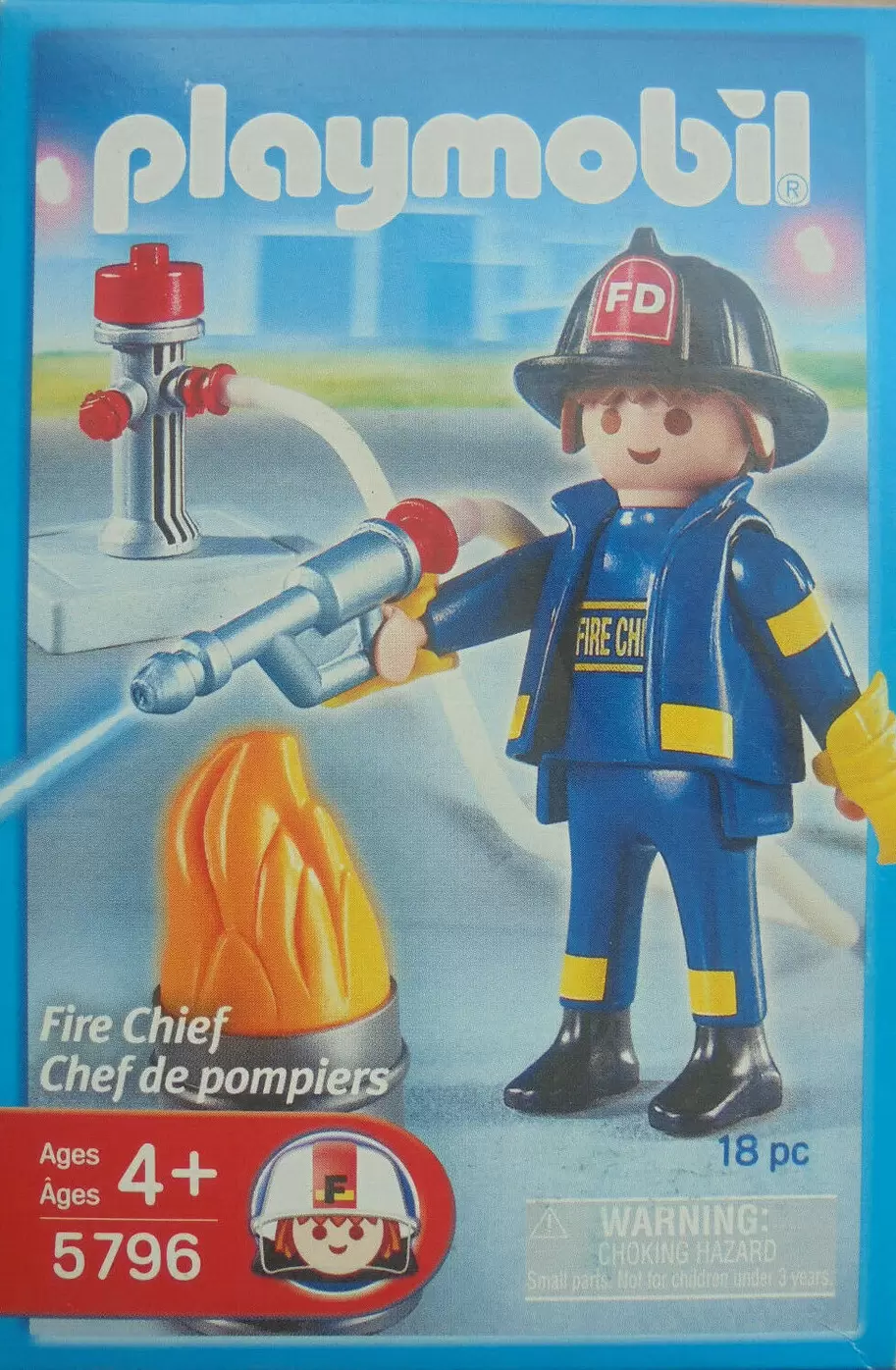 Playmobil Pompier - Chef des pompiers