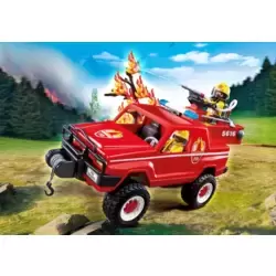 Fire terrain truck