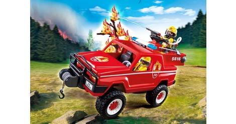 playmobil forest fire