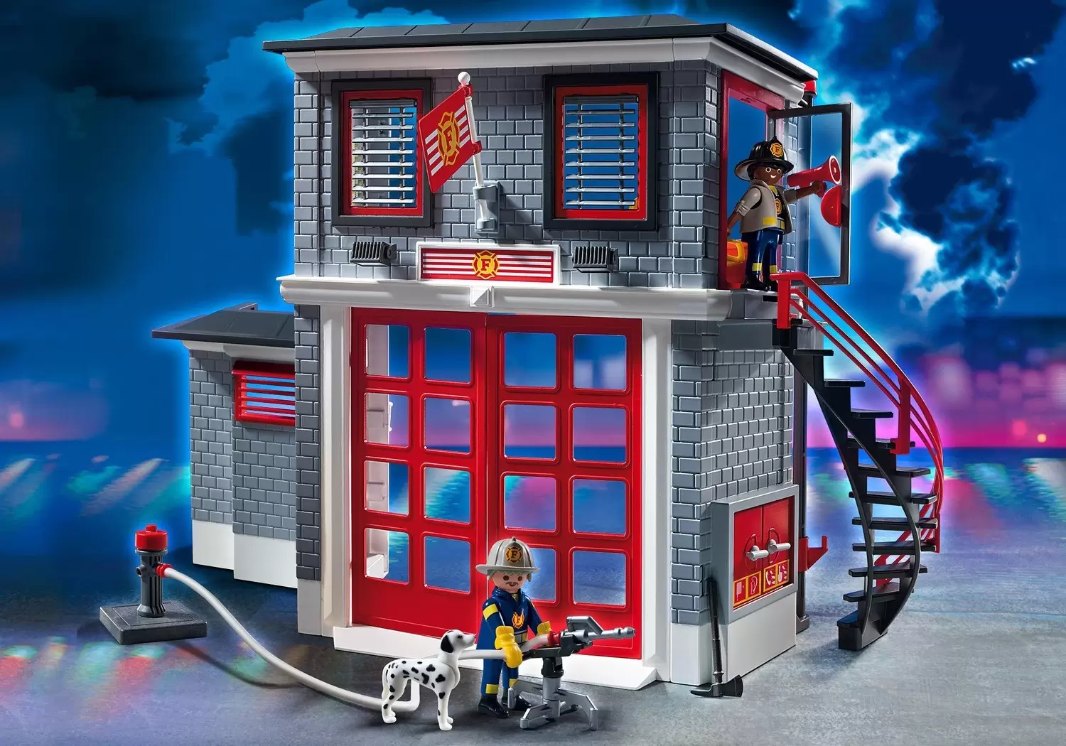 Playmobil Pompier - Caserne des pompiers