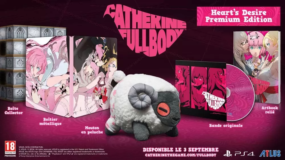 PS4 Games - Catherine Full Body Heart\'s Desire Premium Edition