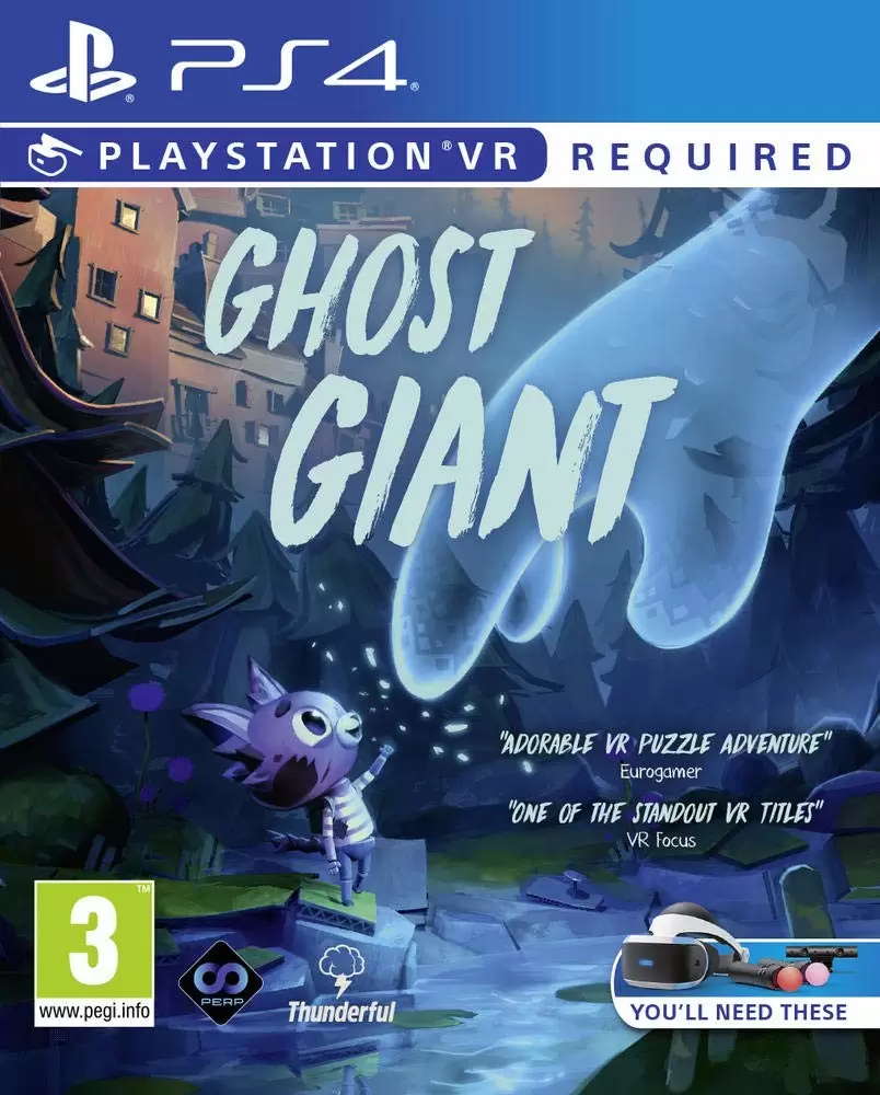 Jeux PS4 - Ghost Giant