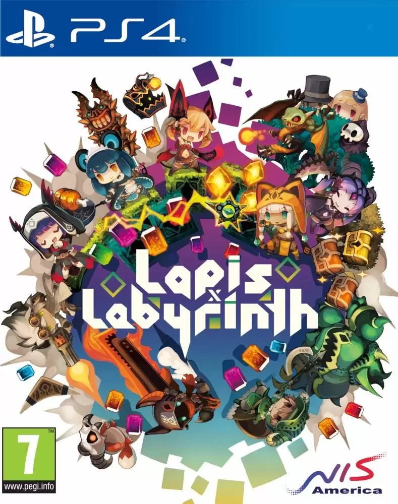 PS4 Games - Lapis X Labyrinth Limited Edition