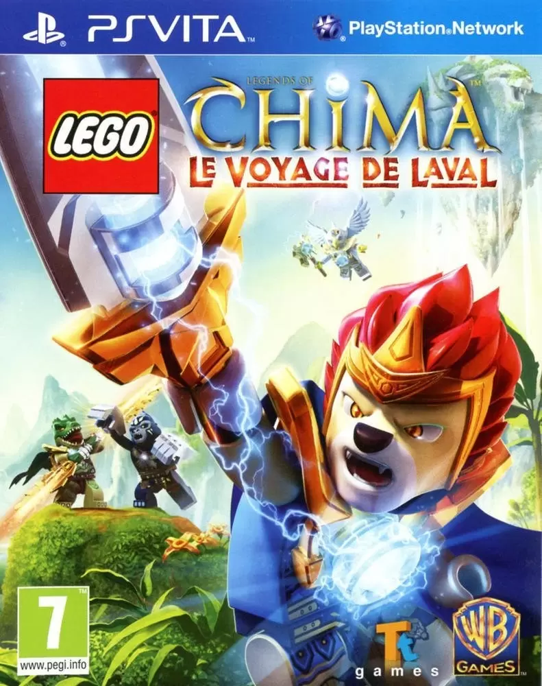 Jeux PS VITA - Lego Legends Of Chima : Le Voyage De Laval