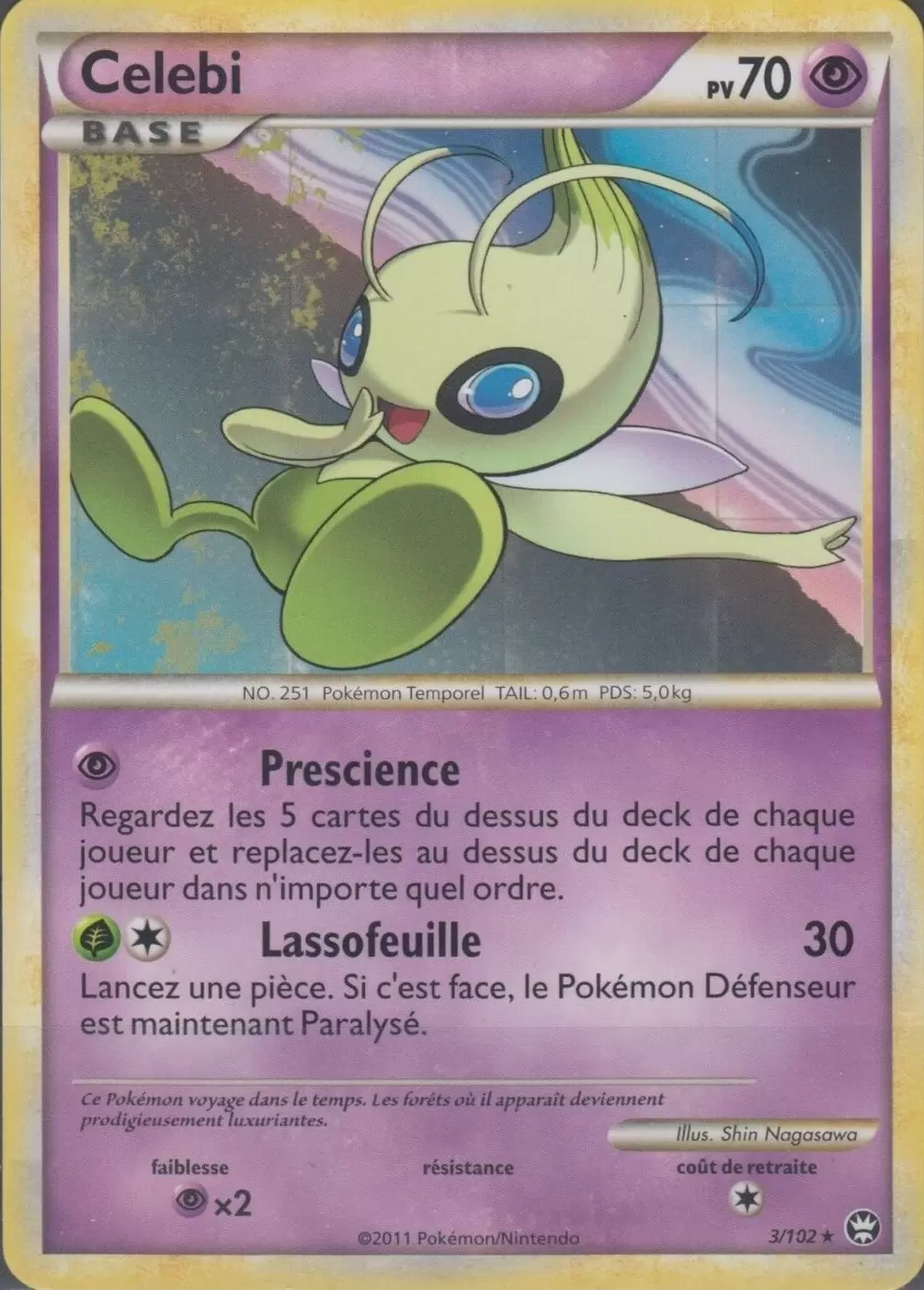 Pokémon Série HS-Triomphe - Celebi