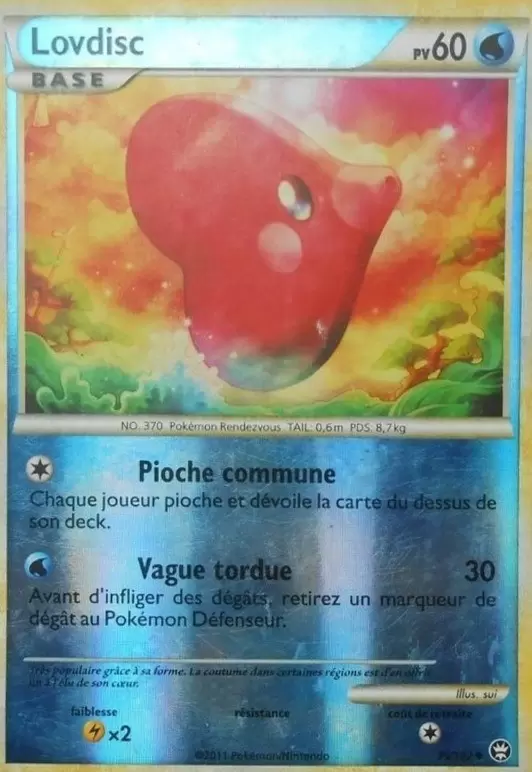 Pokémon Série HS-Triomphe - Lovdisc Reverse