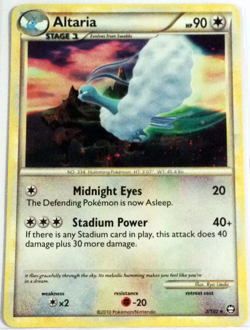 Triumphant - Altaria Holo