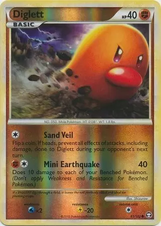 Triumphant - Diglett Reverse