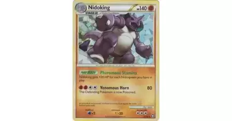 Nidoking Holo Cracked Ice - Triumphant Pokémon card 6/102