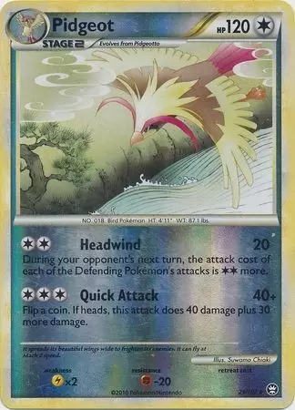 Triumphant - Pidgeot Reverse