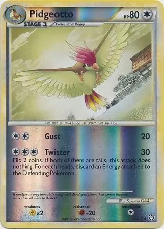 Triumphant - Pidgeotto Reverse