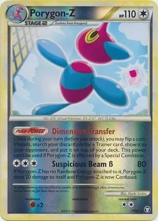 Triumphant - Porygon-Z Reverse