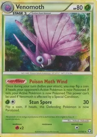 Triumphant - Venomoth Holo