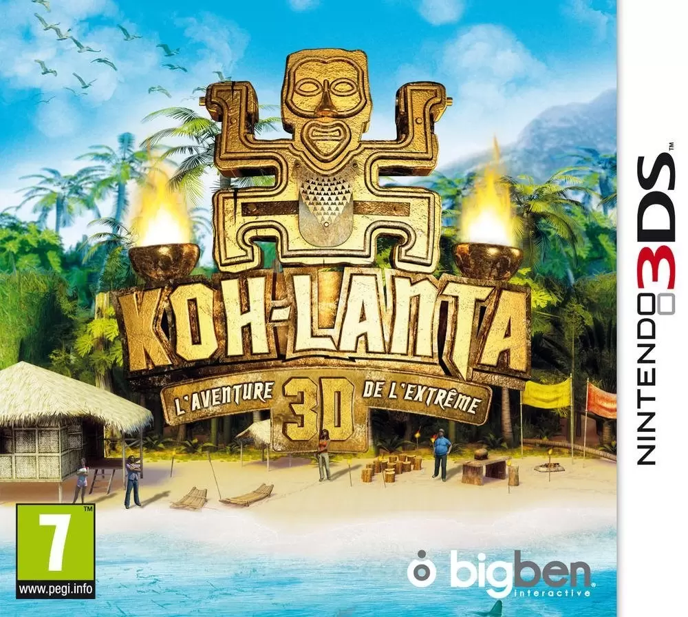Nintendo 2DS / 3DS Games - Koh-lanta : L\'aventure de L\'extrême