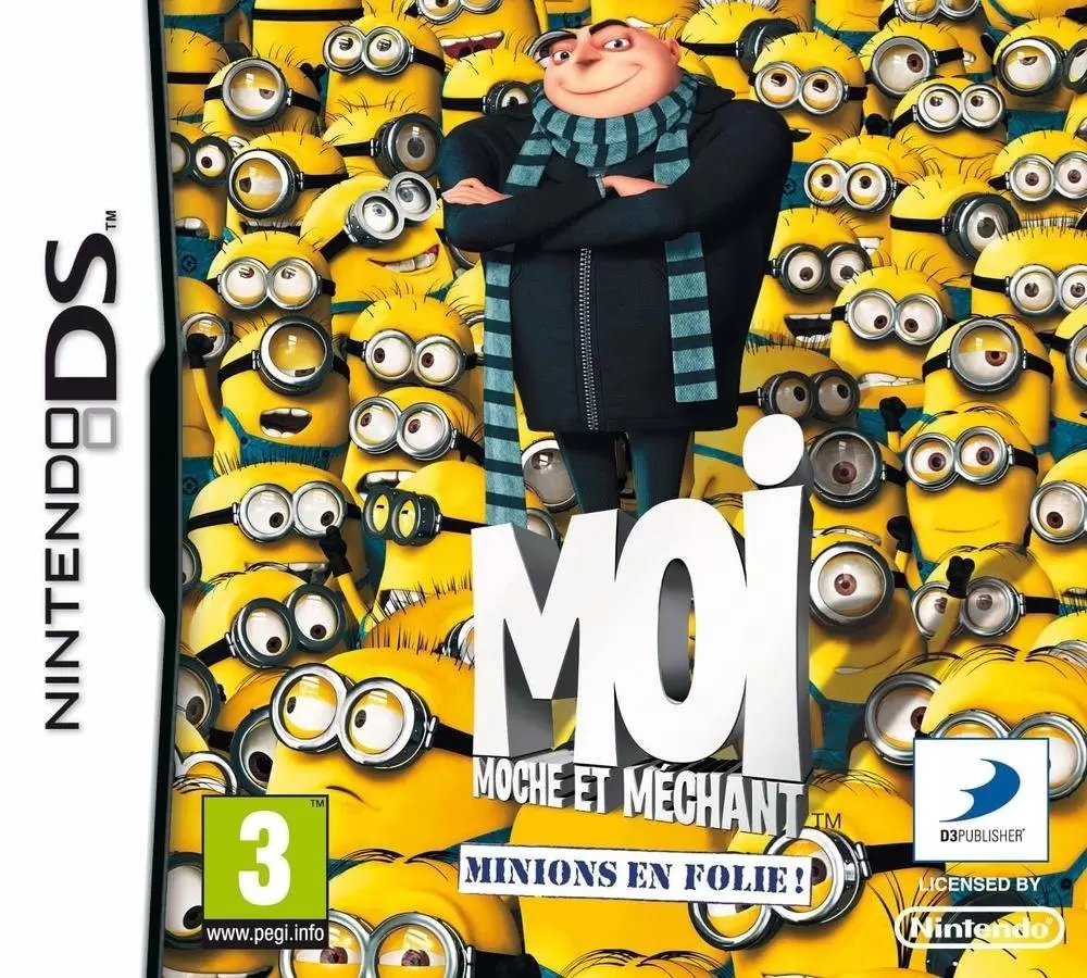 Jeux Nintendo DS - Moi Moche Et Mechant, Minions En Folie !