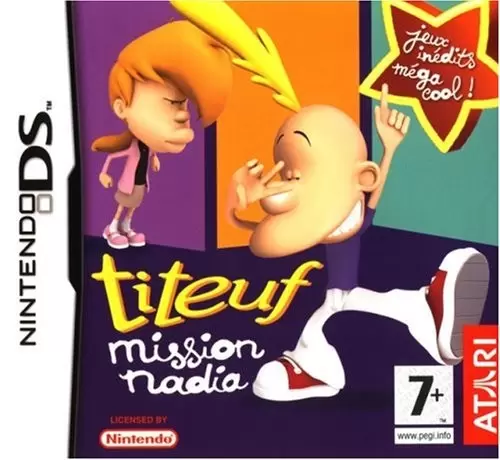 Nintendo DS Games - Titeuf Mission Nadia