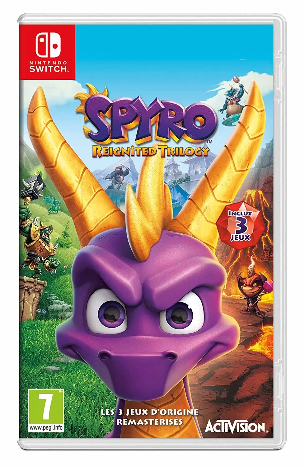 Jeux Nintendo Switch - Spyro Reignited Trilogy