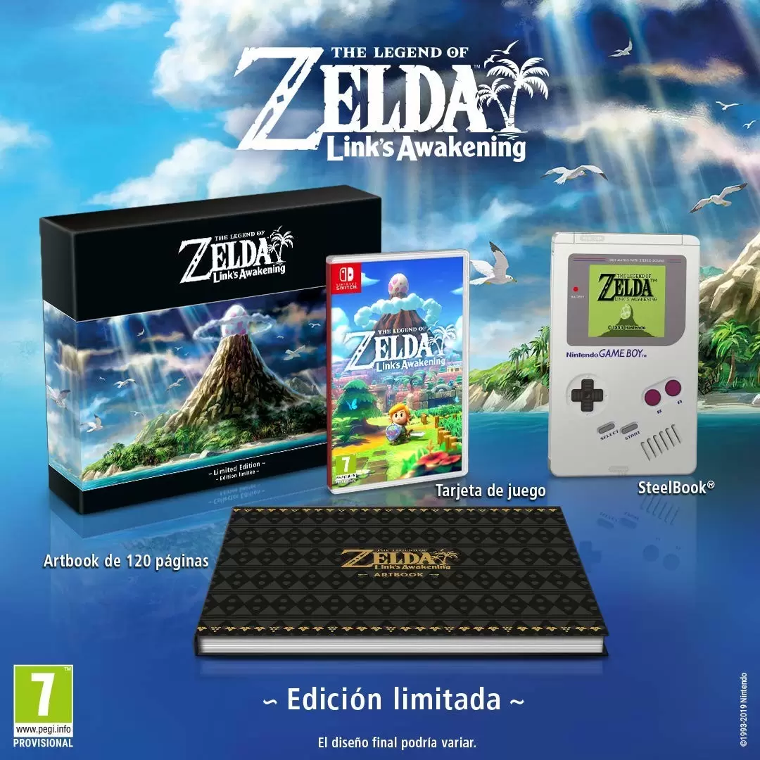 Jeux Nintendo Switch - The Legend Of Zelda Link\'s Awakening Edition Limitee