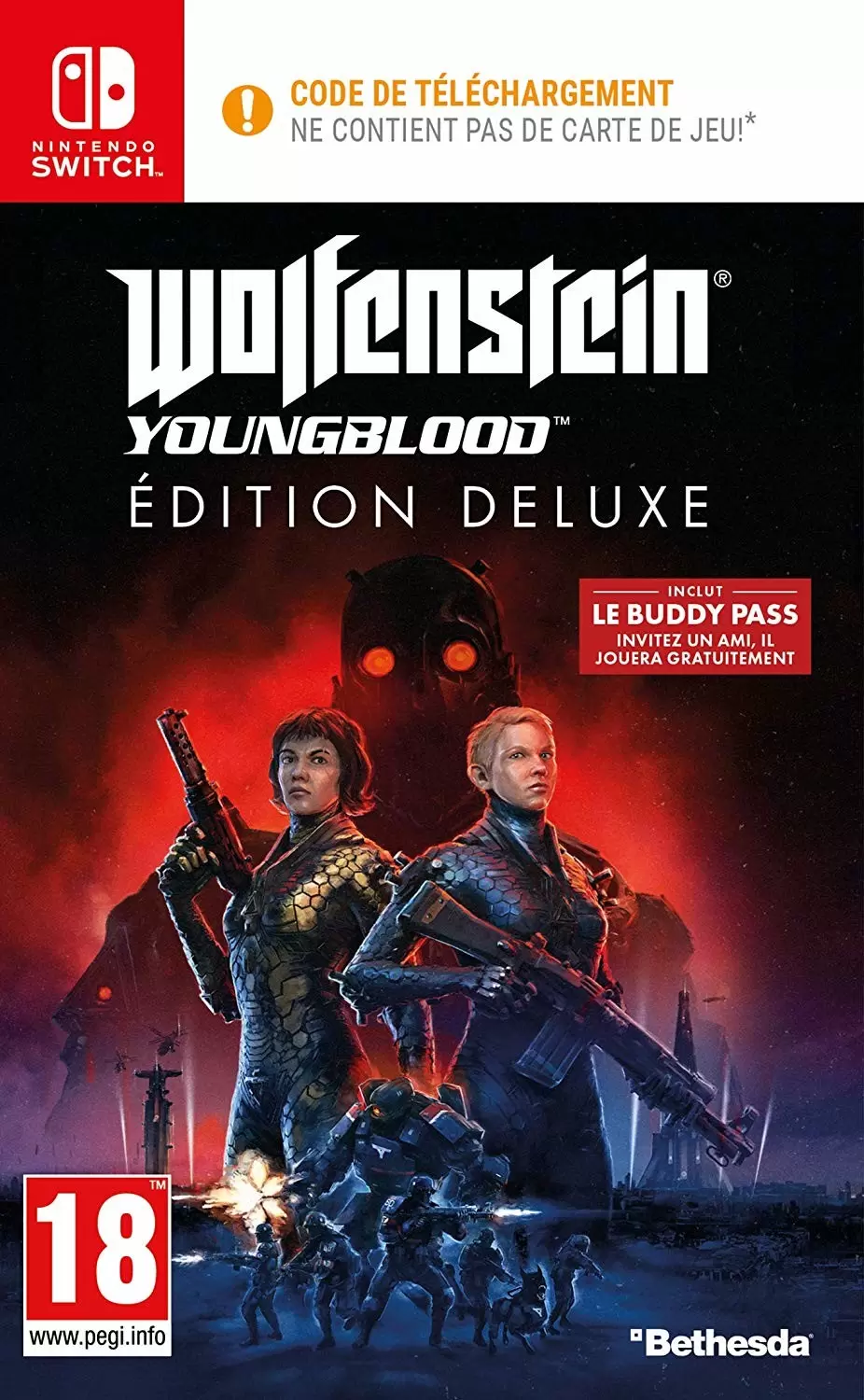 Nintendo Switch Games - Wolfenstein Youngblood Deluxe Edition
