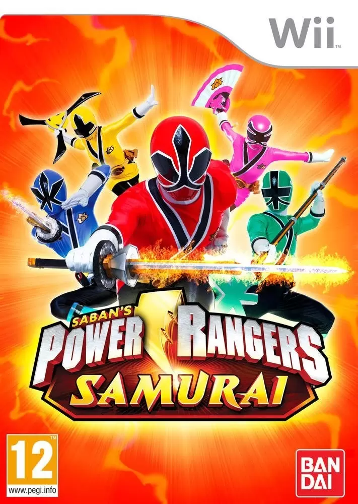 Nintendo Wii Games - Saban\'s Power Rangers : Samurai