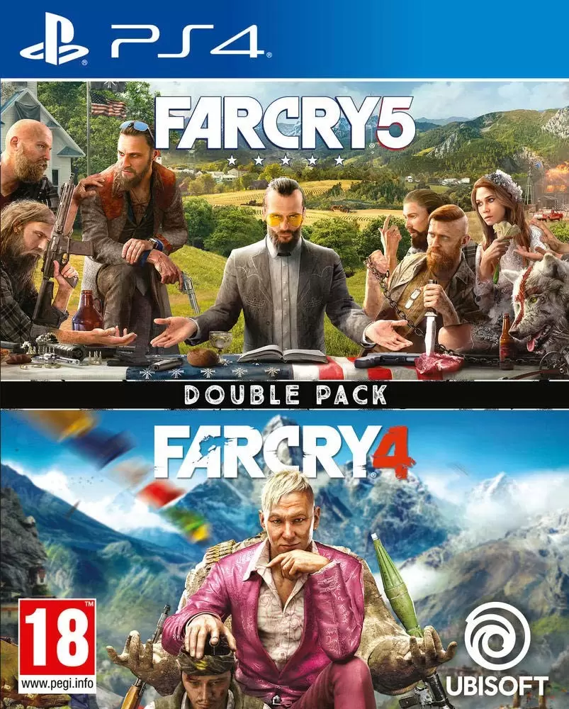 PS4 Games - Double Pack : Far Cry 4 + Far Cry 5