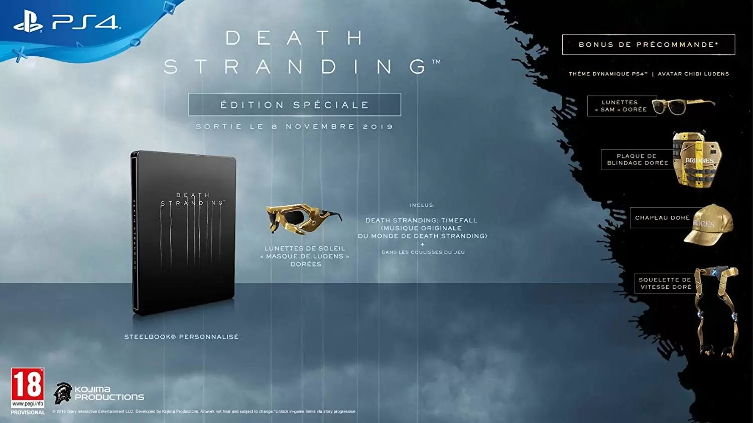 Jeux PS4 - Death Stranding Edition Spéciale
