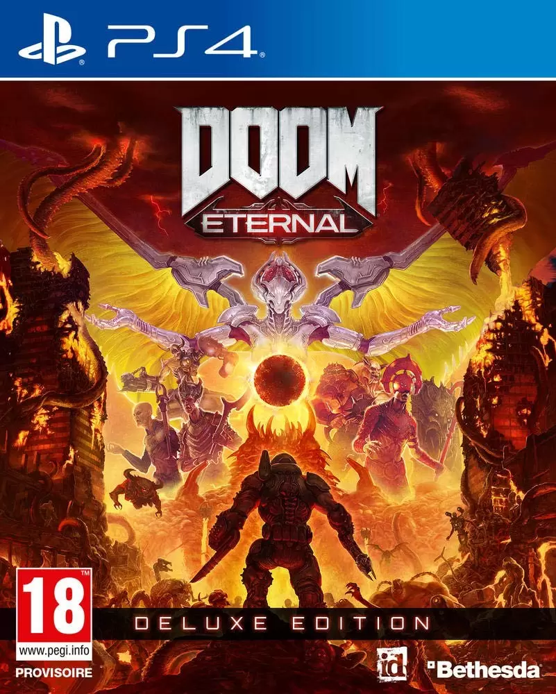 Jeux PS4 - Doom Eternal Deluxe Edition