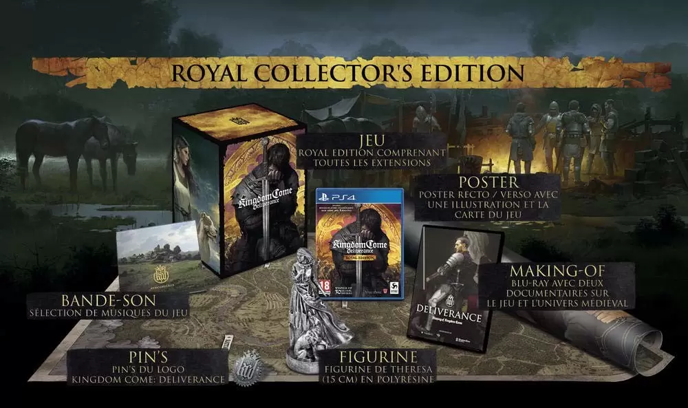 PS4 Games - Kingdom Come Delivrance Royal Collector Edition