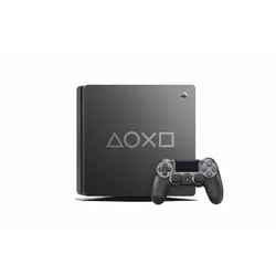 PS4 Slim 1To - Steel Black Days Of Play Limited Edition