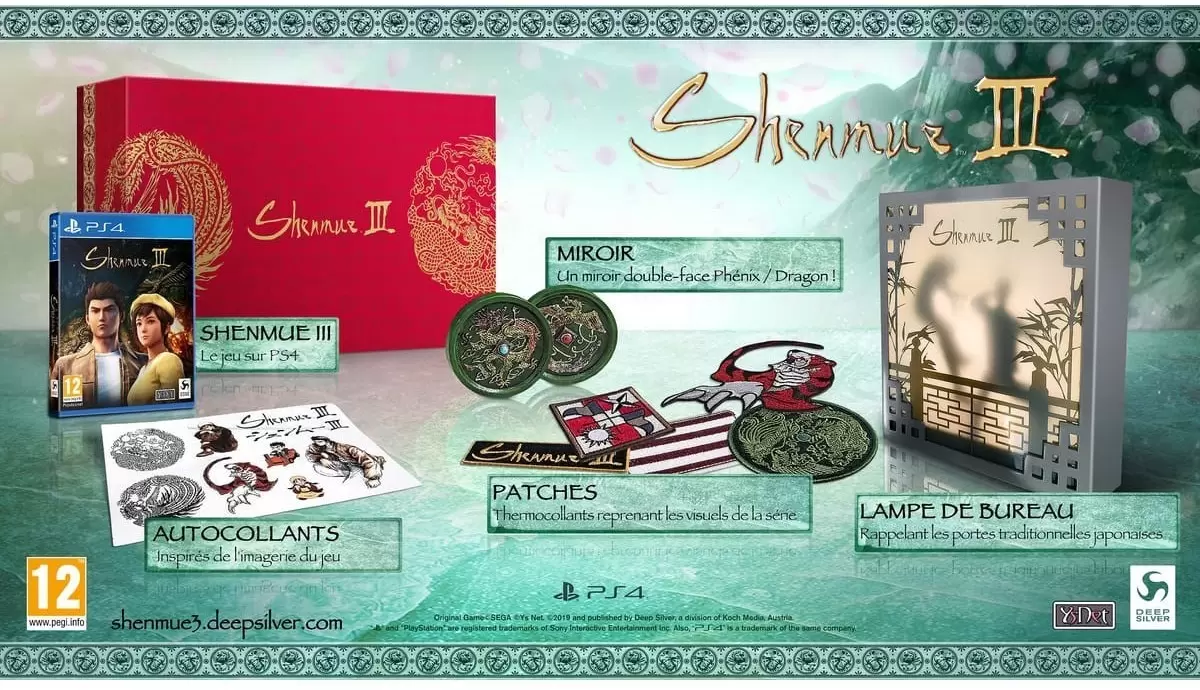 Jeux PS4 - Shenmue III Edition Collector