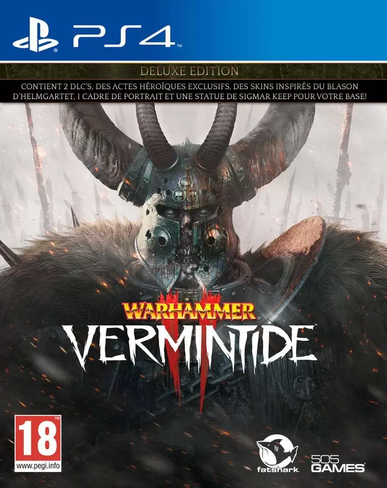 PS4 Games - Warhammer Vermintide 2 - Deluxe Edition