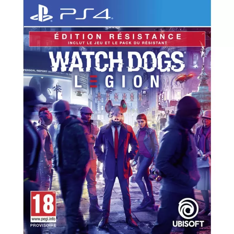 Jeux PS4 - Watch Dogs Legion Edition Resistance