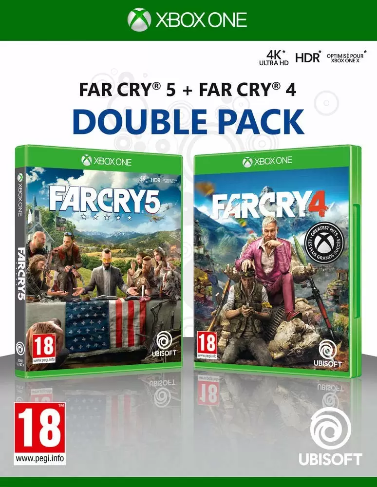 Far Cry 4 + Far Cry 5 - Double Pack - XBOX One Games