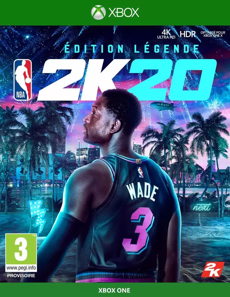 XBOX One Games - NBA 2K20 Edition Légende