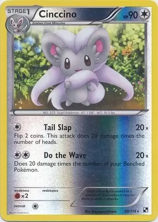 Black & White - Cinccino Reverse
