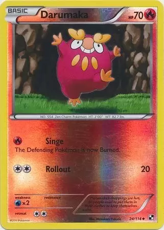 Black & White - Darumaka Reverse